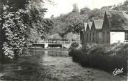 27 Eure CPSM FRANCE 27 "Tillières sur Avre, Les bords de l'Avre au Moulin Neuf".