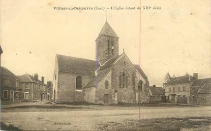 CPA FRANCE 27 " Villiers en Desoeuvre, L'église ".