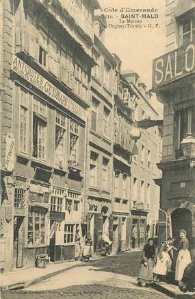 CPA FRANCE 35 "Saint Malo, la maison de Duguay Trouin"