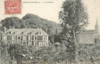 CPA FRANCE 27 " Vraiville, Le château".