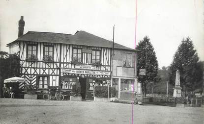 CPSM FRANCE 27 " Toutainville, Café restaurant tabac Les Routiers".