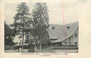27 Eure CPA FRANCE 27 " Thuit Auger, Les écuries du Château et la Mairie".