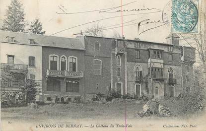 CPA FRANCE 27 " Environs de Bernay, Les Château des Trois Vals".