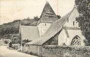 27 Eure CPA FRANCE 27 " St Philibert sur Risle, Place de l'église et chapelle du prieuré".