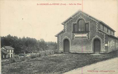 CPA FRANCE 27 " St Georges du Vièvre, Salle des fêtes".