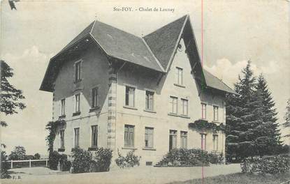 CPA FRANCE 27 " Ste Foy, Chalet de Launay".