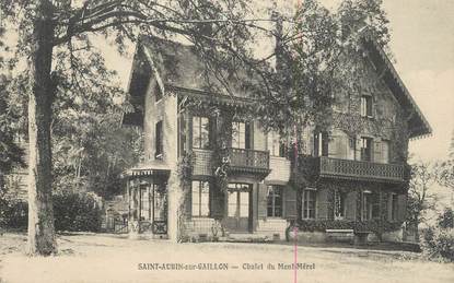 CPA FRANCE 27 " St Aubin sur Gaillon, Chalet du Mont Mérel".