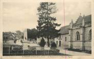 27 Eure CPA FRANCE 27 " St Pierre de Bailleul, Le monument aux morts et la place de l'église".