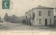 27 Eure CPA FRANCE 27 " St Mards de Fresne, Le passage à niveau".