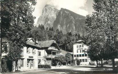 CPSM FRANCE 74 " Samoëns, Le Criou, les 7 Monts et le Glacier Hôtels".