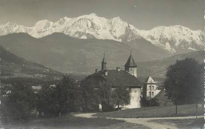 CPSM FRANCE 74 " Sallanches, Le Mont Blanc".