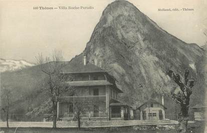 CPA FRANCE 74 " Thônes, Villa Roche Paradis".