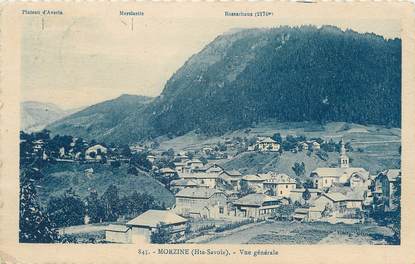 CPA FRANCE 74 " Morzine, Vue générale".