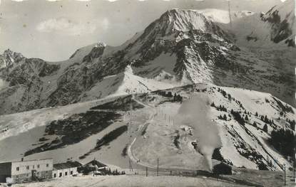 CPSM FRANCE 74 "Le Col de Voza, Le Mont Blanc".