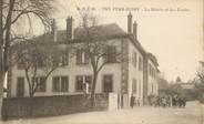 74 Haute Savoie CPA FRANCE 74 "Pers - Jussy, La Mairie et les écoles".