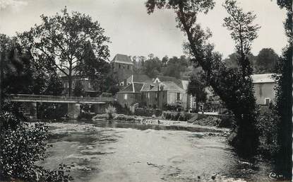 CPSM FRANCE 24 " Tourtoirac, Le pont et l'abbaye".