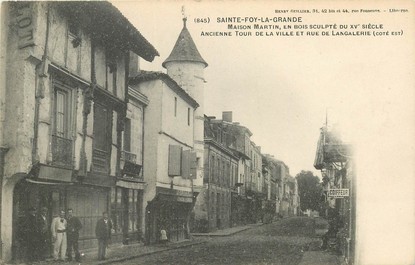 CPA FRANCE 33 "Sainte Foy la Grande, Maison Martin"