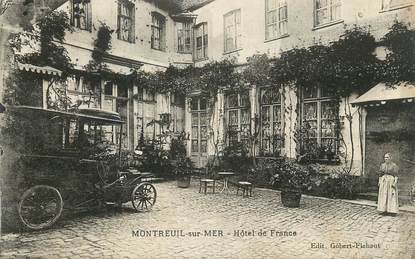 CPA FRANCE 62 " Montreuil sur Mer, L'Hôtel de France".