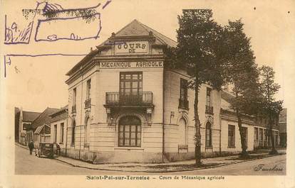 CPA FRANCE 62 " St Pol sur Ternoise, Cours de mécanique agricole".