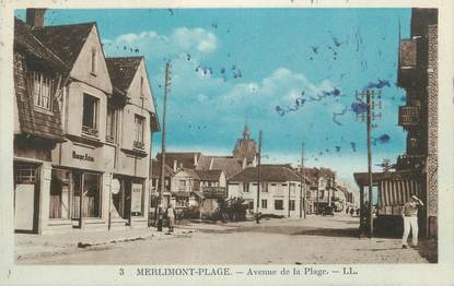 CPA FRANCE 62 " Merlimont Plage, Avenue de la plage".