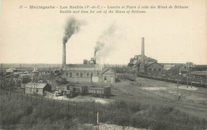 CPA FRANCE 62 "Mazingarbe - Les Brebis, Lavoirs et fours à coke des mines de Béthune".