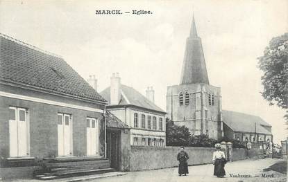 CPA FRANCE 62 " Marck, Eglise".