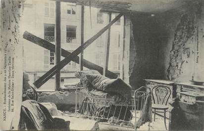 CPA FRANCE 54 "Nancy, Bombardement des 09 et 10 septembre 1914, intérieur de la maison Hanrion Terlin rue St Dizier".