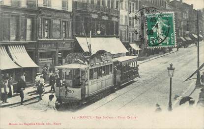 CPA FRANCE 54 "Nancy, Rue St Jean". / TRAMWAY