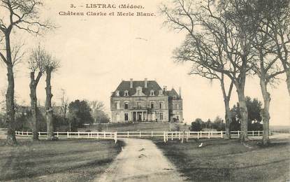 CPA FRANCE 33 "Listrac, Chateau Clarke"