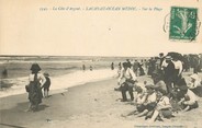 33 Gironde CPA FRANCE 33 "Lacanau Océan, la plage"
