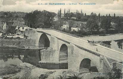 CPA FRANCE 64 "Navarrenx, Le pont".