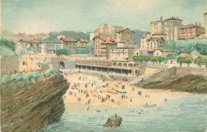 CPA FRANCE 64 "Biarritz, Le port".