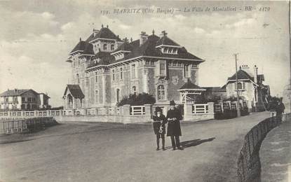 CPA FRANCE 64 "Biarritz, La villa de Montalivet".