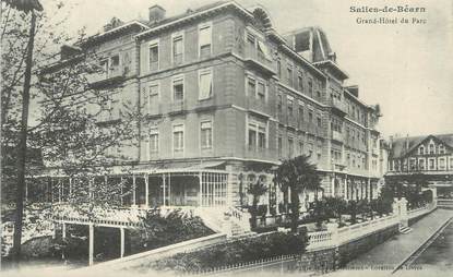 CPA FRANCE 64 "Saliès de Béarn, Grand Hôtel du Parc".