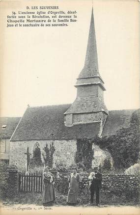 CPA FRANCE 27 " Orgeville, Ancienne église".