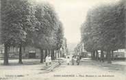 27 Eure CPA FRANCE 27 " Pont Audemer, Place Maubert et rue Sadi Carnot".