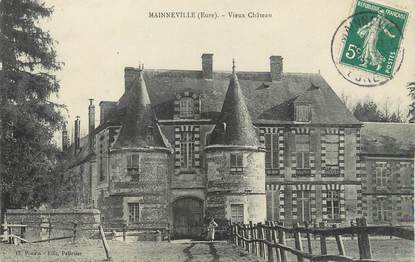CPA FRANCE 27 "Mainneville, Vieux château".
