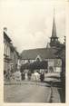 27 Eure CPA FRANCE 27 " Harcourt, L'église et la place".