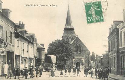 CPA FRANCE 27 " Serquigny, Le bourg".