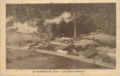 CPA FRANCE 27 " La Quéroulde, Les usines Chaubeyre".