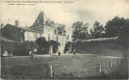 CPA FRANCE 33 "Chateau Bois Martin par Saint André de Cubzac"