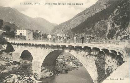 CPA FRANCE 06 ' Breil, Pont supérieur sur la Roya".