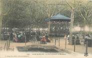 07 Ardeche CPA FRANCE 07 "Vals les Bains, Le parc pendant la musique".