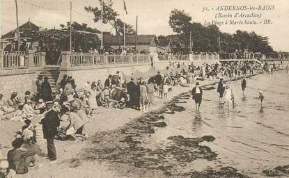 CPA FRANCE 33 "Andernos les Bains, la plage"