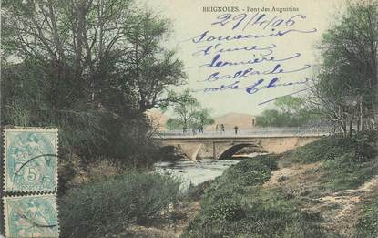 CPA FRANCE 83 " Brignoles, Le Pont des Augustins".