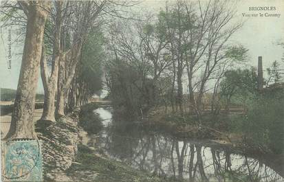 CPA FRANCE 83 " Brignoles, Vue sur le Caramy".