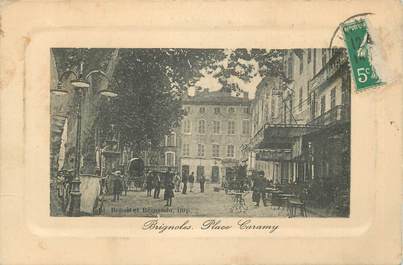 CPA FRANCE 83 " Brignoles, La Place Caramy".