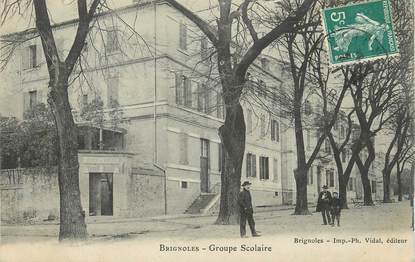 CPA FRANCE 83 " Brignoles, Groupe scolaire".