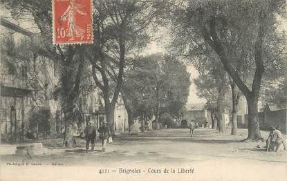 CPA FRANCE 83 " Brignoles, Cours de la Liberté".