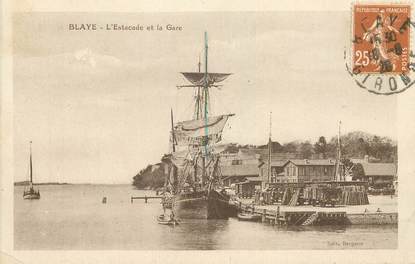 CPA FRANCE 33 "Blaye, la gare"